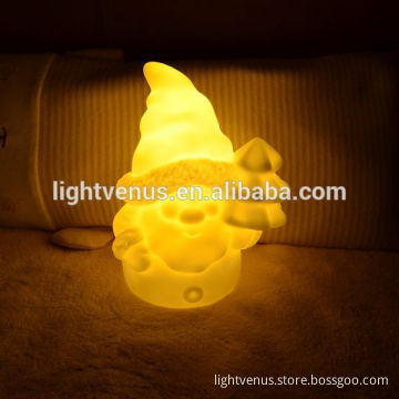 Favor Gift Toy LED Night Light Tiny Small Size santa Shape Party Home Decor